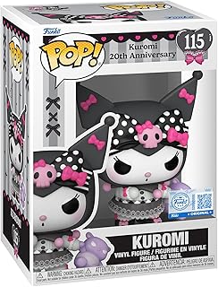 Funko Pop! Sanrio: Hello Kitty - Kuromi 20th - Kuromi - Figurine en Vinyle de Collection - Idée Cadeau - Produit Officiel - Jouets pour Enfants et Adultes - Figurine modèle pour collectionneurs