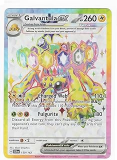 Pokémon Galvantula ex 159/142 Stellar Crown Film Full Art Carte Ultra Rare
