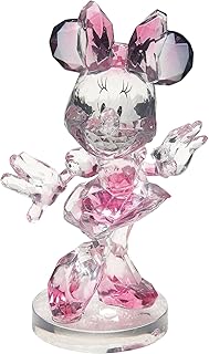 Enesco Disney Facets Figurine Minnie Mouse posant 10 cm Rose, 3.94 Inch