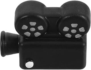 Healifty Modèle Miniature De Projecteur De Film Rétro en Résine, Décoration Vintage De Bureau, Accessoire Cinéma Réaliste pour Maison De Poupée, Figurine Artisanale, Décor Cinéma Et Collection