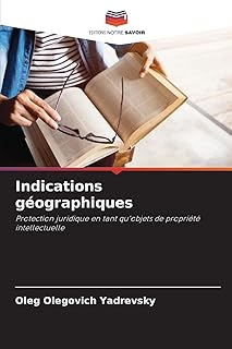 Indications géographiques: Protection juridique en tant qu